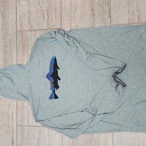 Patagonia Men's Graphic Fish Hoody Cool Tropic Comfort Hoodie XL Extra Large